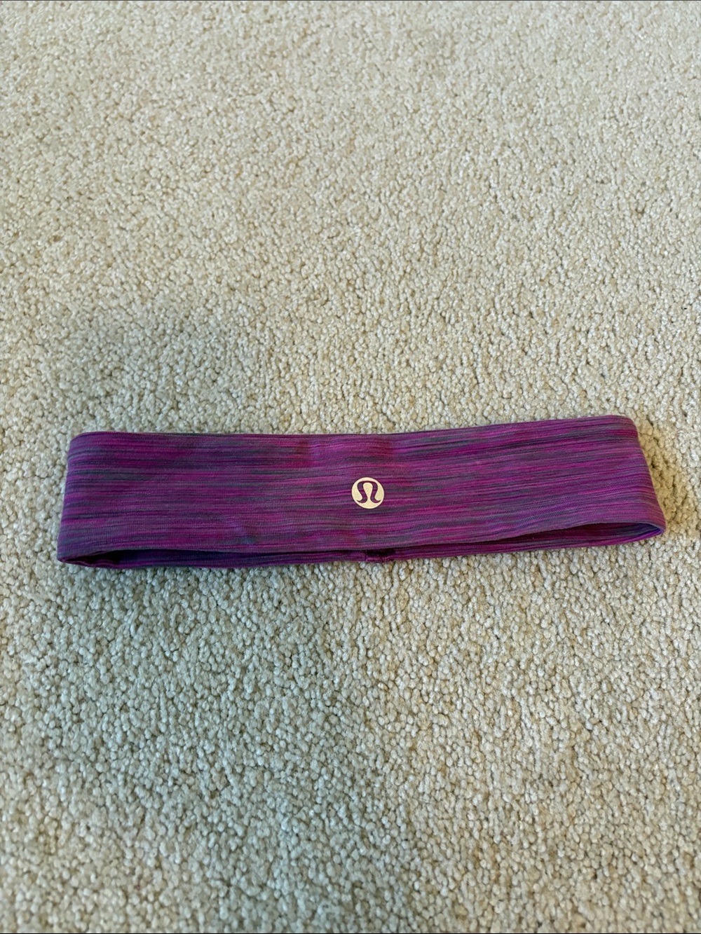 lululemon athletica Purple Space-Dyed Wide Stretch Headband